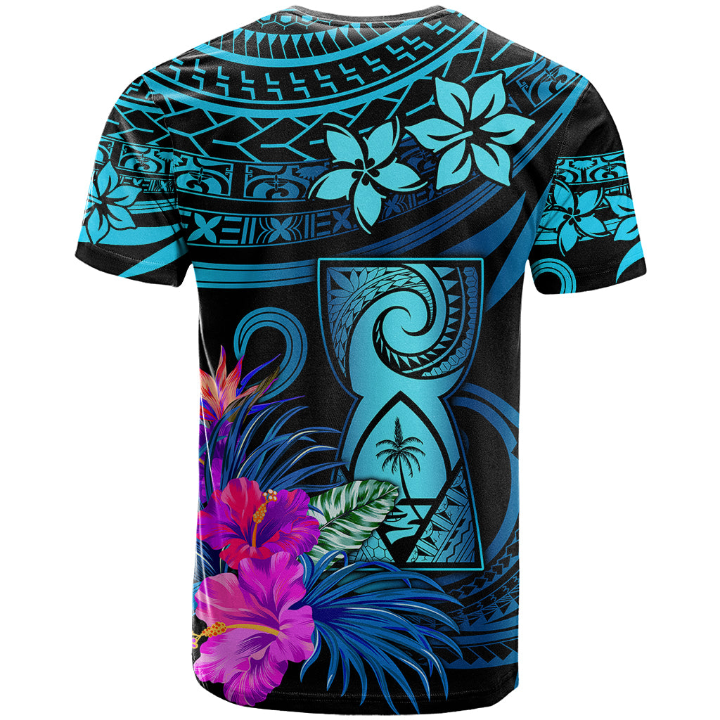 Polynesian Guam T Shirt With Latte Stone Happy Liberation Day LT9 - Polynesian Pride
