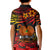PNG Remembrance Day Kid Polo Shirt Polynesian Tribal and Poppy LT9 - Polynesian Pride