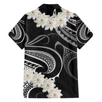 White Sunday Tokelau Gardenia Thunbergia Family Matching Tank Maxi Dress and Hawaiian Shirt Fakamalo Atu Kia Te Koutou Uma LT9 - Polynesian Pride