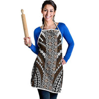 Brown Tongan Polynesian Tribal Apron - Polynesian Pride