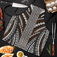 Brown Tongan Polynesian Tribal Apron - Polynesian Pride