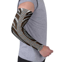 Brown Tongan Polynesian Tribal Arm Sleeves - Polynesian Pride