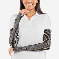 Brown Tongan Polynesian Tribal Arm Sleeves - Polynesian Pride