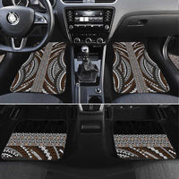Brown Tongan Polynesian Tribal Car Mats - Polynesian Pride