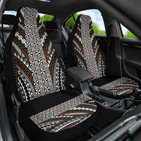 Brown Tongan Polynesian Tribal Car Seat Cover - Polynesian Pride