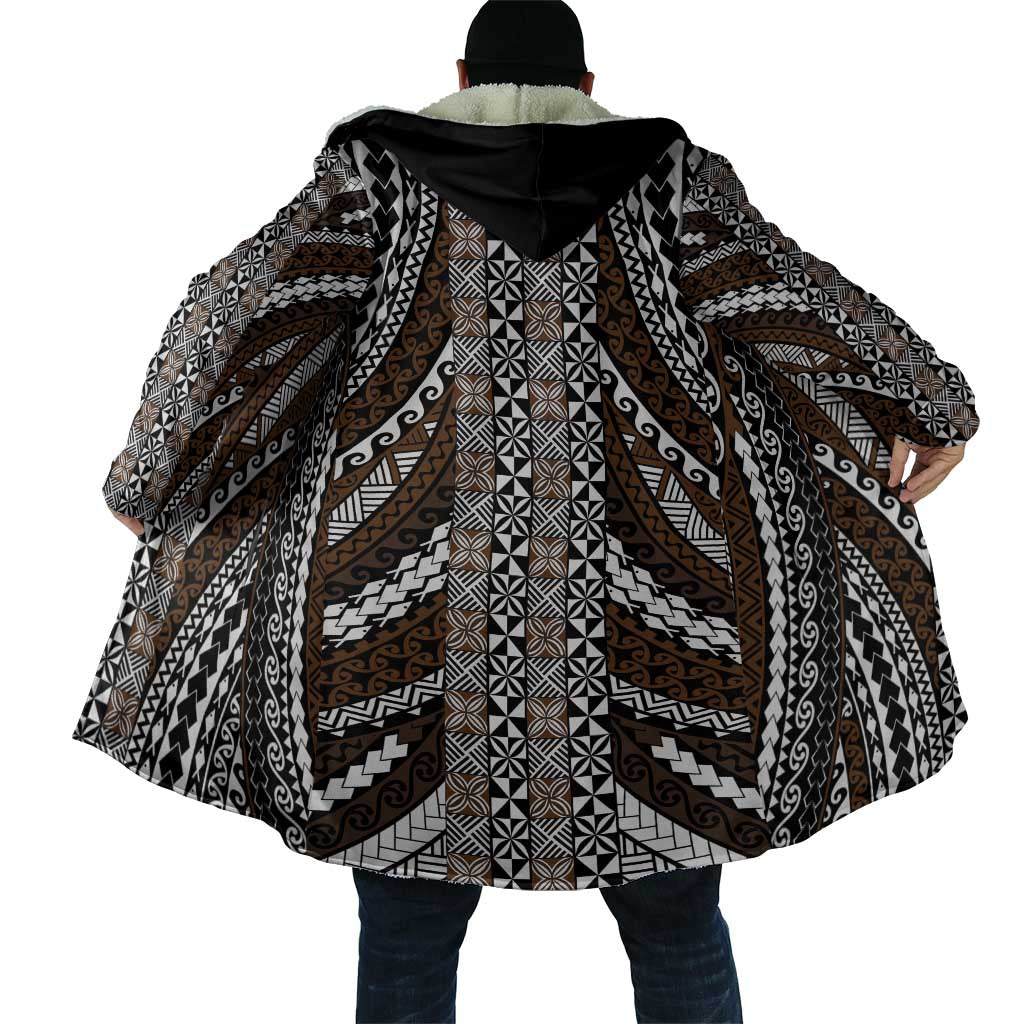 Brown Tongan Polynesian Tribal Cloak - Polynesian Pride