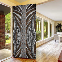 Brown Tongan Polynesian Tribal Door Cover - Polynesian Pride