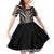 Brown Tongan Polynesian Tribal Family Matching Off Shoulder Short Dress and Hawaiian Shirt - Polynesian Pride