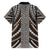 Brown Tongan Polynesian Tribal Family Matching Short Sleeve Bodycon Dress and Hawaiian Shirt - Polynesian Pride