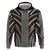Brown Tongan Polynesian Tribal Hoodie - Polynesian Pride