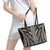 Brown Tongan Polynesian Tribal Leather Tote Bag - Polynesian Pride