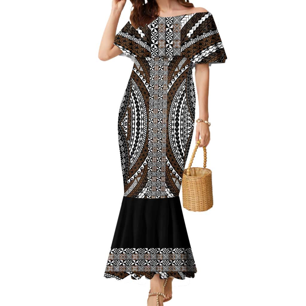 brown tribal dress Earthy brown tribal dress Kayame