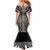 Brown Tongan Polynesian Tribal Mermaid Dress - Polynesian Pride