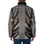 Brown Tongan Polynesian Tribal Padded Jacket - Polynesian Pride