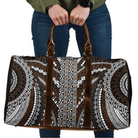 Brown Tongan Polynesian Tribal Travel Bag - Polynesian Pride