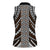 Brown Tongan Polynesian Tribal Women Sleeveless Polo Shirt - Polynesian Pride