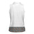 Light Gray Tongan Polynesian Tribal Women Sleeveless Polo Shirt - Polynesian Pride