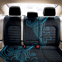 Black Blue Polynesian Tribal Back Car Seat Cover LT9 - Polynesian Pride