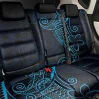 Black Blue Polynesian Tribal Back Car Seat Cover LT9 - Polynesian Pride