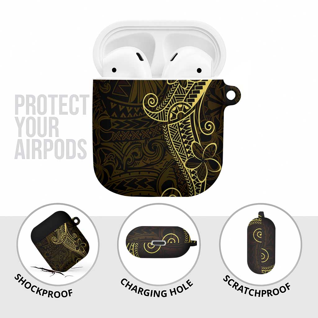 Black Gold Polynesian Tribal AirPods Case - Polynesian Pride