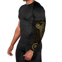 Black Gold Polynesian Tribal Arm Sleeves - Polynesian Pride