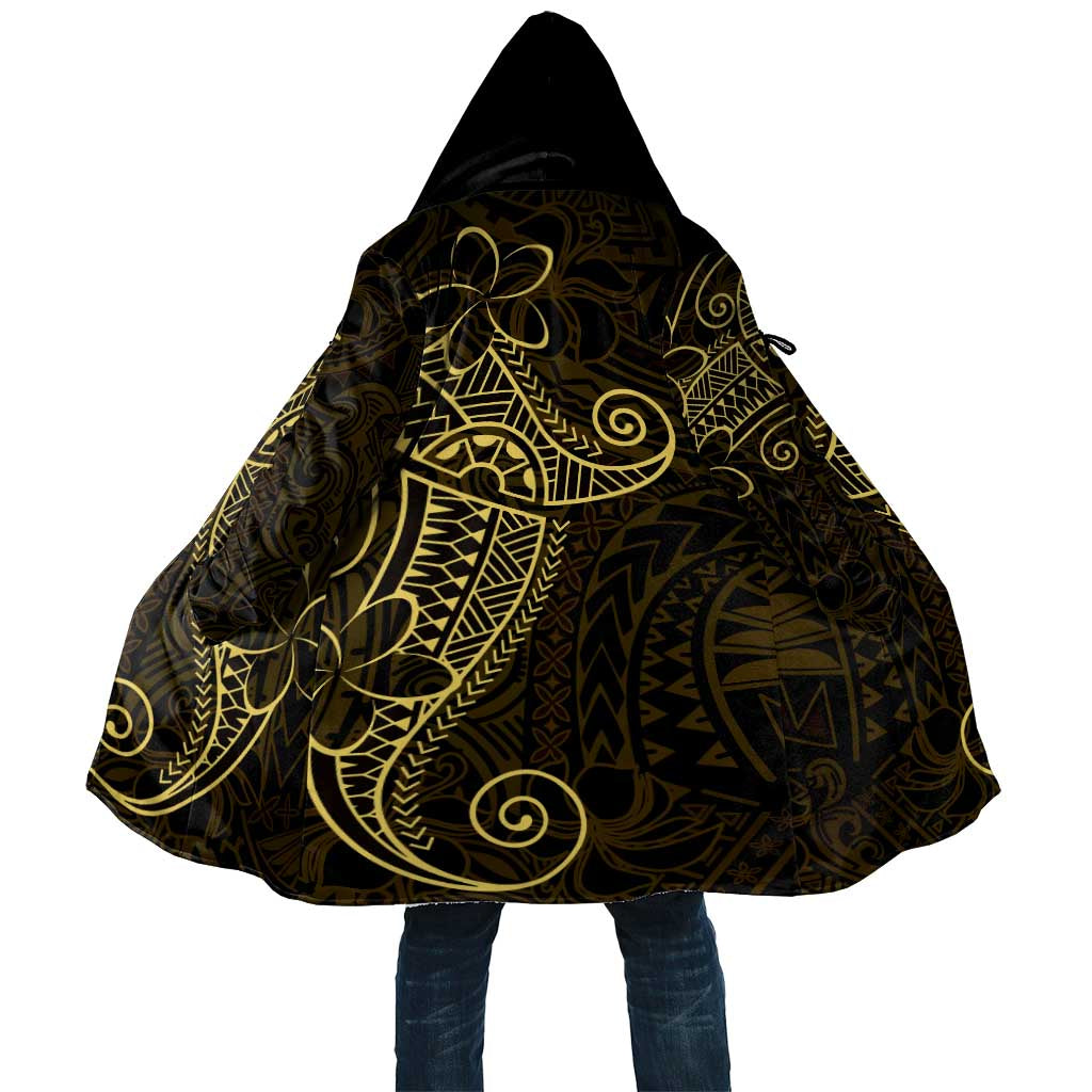 Black Gold Polynesian Tribal Cloak - Polynesian Pride