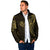 Black Gold Polynesian Tribal Padded Jacket - Polynesian Pride