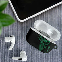 Black Green Polynesian Tribal AirPods Case - Polynesian Pride