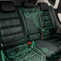 Black Green Polynesian Tribal Back Car Seat Cover - Polynesian Pride