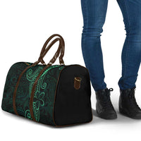 Black Green Polynesian Tribal Travel Bag - Polynesian Pride