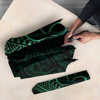 Black Green Polynesian Tribal Umbrella - Polynesian Pride