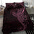 Black Pink Polynesian Tribal Bedding Set - Polynesian Pride