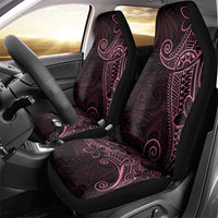 Black Pink Polynesian Tribal Car Seat Cover LT9 - Polynesian Pride