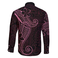 Black Pink Polynesian Tribal Family Matching Mermaid Dress and Hawaiian Shirt - Polynesian Pride