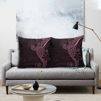Black Pink Polynesian Tribal Pillow Cover LT9 - Polynesian Pride