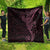 Black Pink Polynesian Tribal Quilt - Polynesian Pride