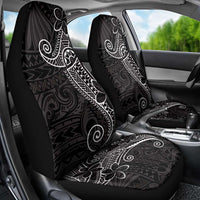 Black White Polynesian Tribal Car Seat Cover LT9 - Polynesian Pride