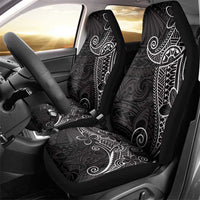 Black White Polynesian Tribal Car Seat Cover LT9 - Polynesian Pride