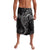 Black White Polynesian Tribal Lavalava - Polynesian Pride
