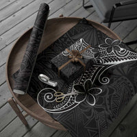 Black White Polynesian Tribal Wrapping Paper - Polynesian Pride