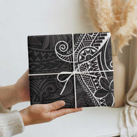 Black White Polynesian Tribal Wrapping Paper - Polynesian Pride