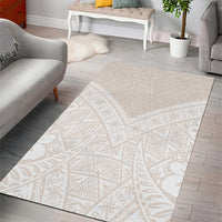Lotu Tamaiti Tongan Polynesian Art Pattern Area Rug Traditional Tribal Motifs - Polynesian Pride