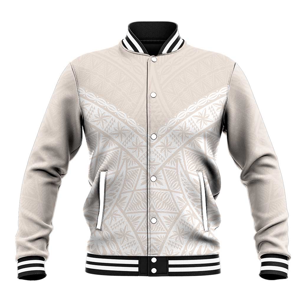 Lotu Tamaiti Tongan Polynesian Art Pattern Baseball Jacket Traditional Tribal Motifs - Polynesian Pride