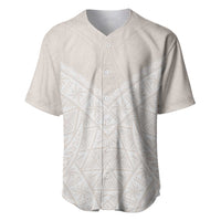 Lotu Tamaiti Tongan Polynesian Art Pattern Baseball Jersey Traditional Tribal Motifs - Polynesian Pride