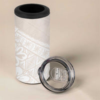 Lotu Tamaiti Tongan Polynesian Art Pattern 4 in 1 Can Cooler Tumbler Traditional Tribal Motifs - Polynesian Pride