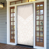 Lotu Tamaiti Tongan Polynesian Art Pattern Door Cover Traditional Tribal Motifs - Polynesian Pride