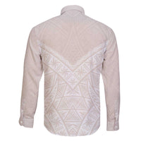 Lotu Tamaiti Tongan Polynesian Art Pattern Family Matching Off The Shoulder Long Sleeve Dress and Hawaiian Shirt Traditional Tribal Motifs - Polynesian Pride