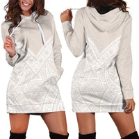 Lotu Tamaiti Tongan Polynesian Art Pattern Hoodie Dress Traditional Tribal Motifs - Polynesian Pride