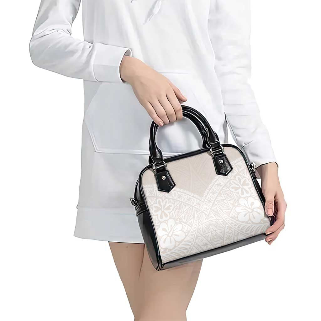 Lotu Tamaiti Tongan Polynesian Art Pattern Shoulder Handbag Traditional Tribal Motifs - Polynesian Pride