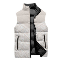 Lotu Tamaiti Tongan Polynesian Art Pattern Sleeveless Puffer Jacket Traditional Tribal Motifs LT9 - Polynesian Pride